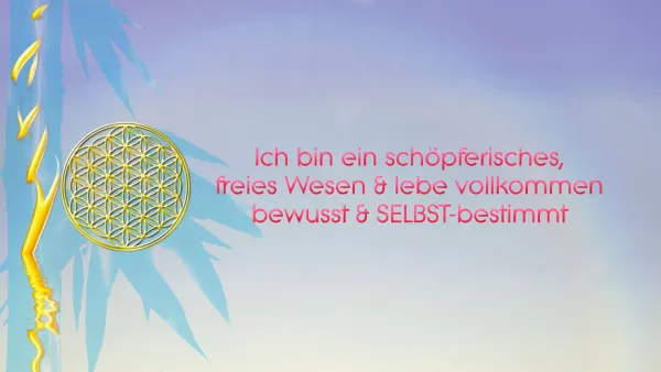 Affirmation zum Neumond im Wassermann