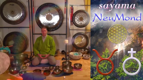 EnergieUebungen & KlangMeditationen beim NeuMond im Mai: Sternzeichen Stier / Mutter Erde