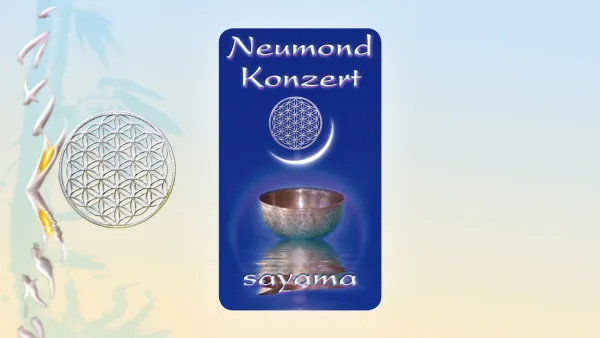 Herzlich Willkommen zum NeuMond~Konzert im Schützen/Jupiter: 