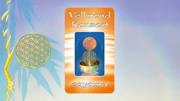 Herzlich Willkommen zum VollMond~Konzert Ende Januar im Sternzeichen Löwen: 