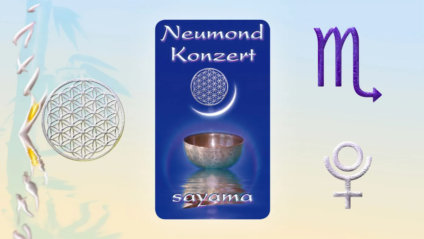 NeuMond~Konzert im Zeichen Skorpion - Pluto