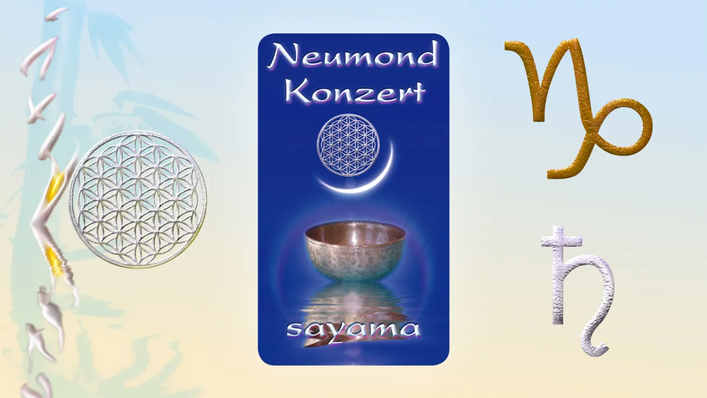 NeuMond~Konzert im Zeichen Steinbock - Planet Saturn