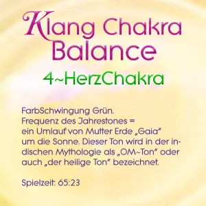 Klang Chakra Balance 4 ~ Herzchakra