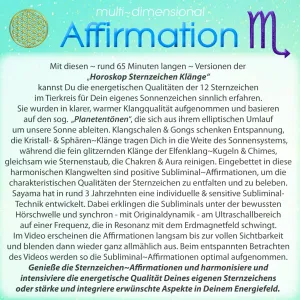 Sternzeichen Affirmationen ~ Skorpion